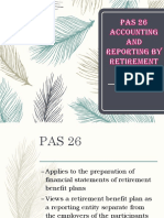 PAS 26 Accounting and Reporting by Retirement Benefit Plans