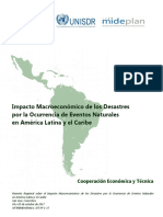 Impacto Macroeconomico de los Desastres 2017