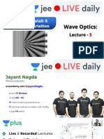 (L5) - Wave Optics - 12th Oct
