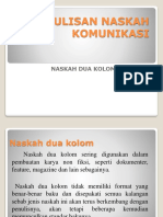 Naskah Dua Kolom