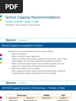 2020-21 Proposed WCPSS School Cap PowerPoint