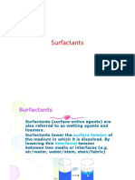 Lecture - 4-Surfactants
