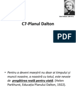 C7 - Planul Dalton