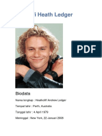 Biografi Heath Ledger