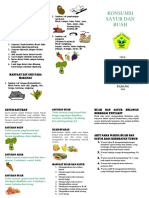 Leaflet Buah Dan Sayur