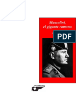 Mussolini, El Gigante Romano - León Degrelle