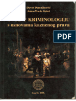 Derencinovic, Davor Getos, Anna-Maria. Uvod U Kriminologiju S Osnovama Kaznenog Prava