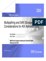 Multipathing and SAN Storage Considerations for AIX Administrators