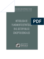 Metodologc3ada de Planeamiento Estratc3a9gico PDF