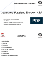 ABS - Acrilonitrila Butadieno Estireno