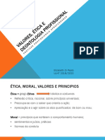 Valor E - Tica e Deontologia Profissional PDF