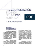 Uriarte La Reconciliacion Exigencia de Una Paz Autentica