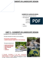 Unit-2 ELEMENTS IN LSCAPE DESIGN PDF