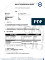 Programa de Contabilidad I PDF