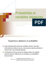 1 - Probabilites Et Variables Aleatoires