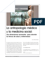 Antropología médica y medicina social: dimensiones necesarias para la salud