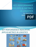 Logistics Key Performance Indicators and