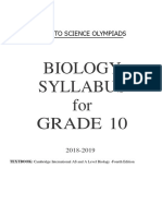 Syllabus Cogito Biology 10TH...