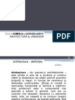 Elemente de Arhitectura Curs 1