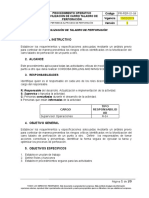 CD - Movilizacion de Taladro de Perforación