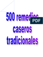 500 Remedios Caseros Trad.