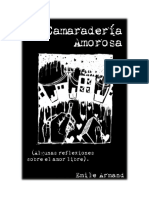 Emile Armand-Camaderia amorosa - Algunas reflexiones sobre amor libre-Anarquia Ediciones