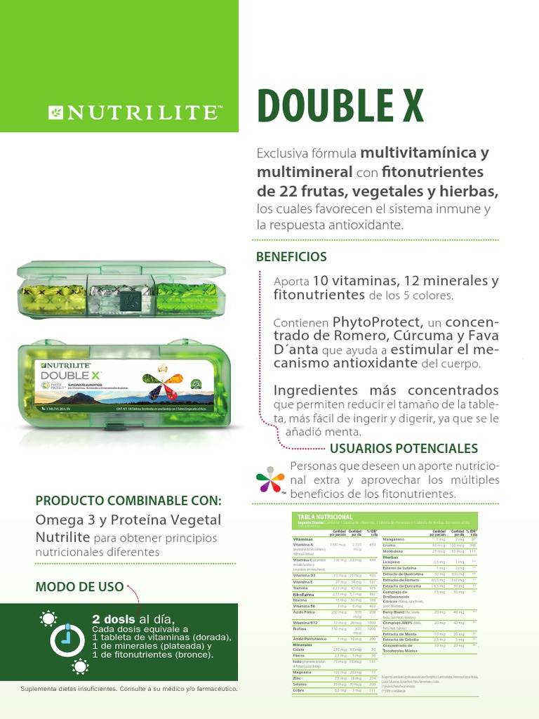 Double X | PDF | Magnesio | Vitamina