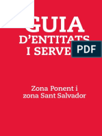 Guia D'entitats I Serveis de Tarragona. Zona Ponent I Zona Sant Salvador