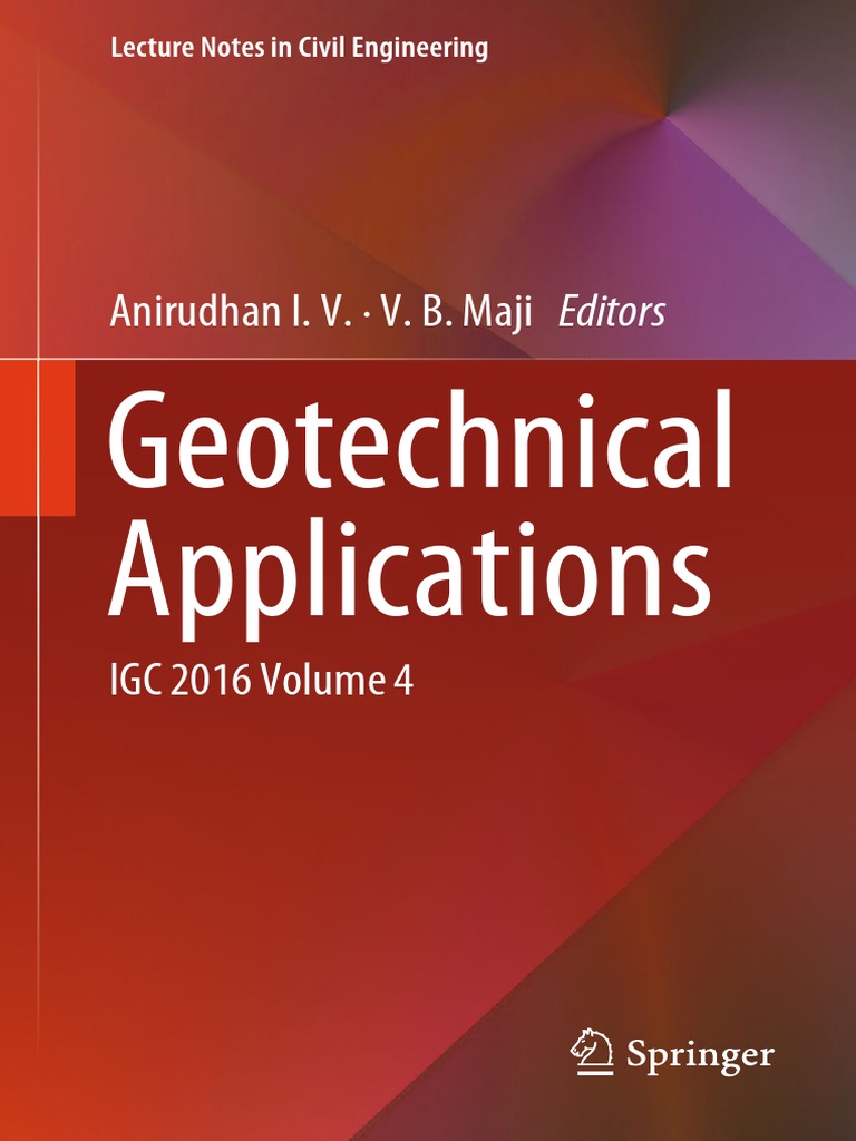 Geotechnical Applications.pdf Geotechnical Engineering Young's Modulus