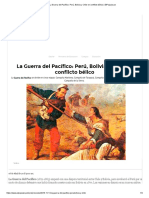 La Guerra Del Pacífico - Perú, Bolivia y Chile en Conflicto Bélico - ElPopular - Pe