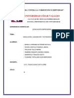 Disolucion Liquidacion y Extincion de Sociedades