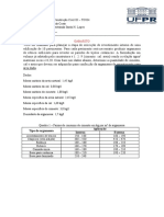 Exercício de Argamassa-Gabarito