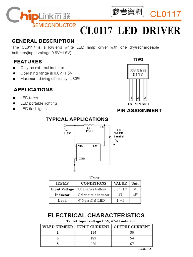 LED Driver for Portable Lighting | PDF