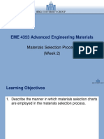 Lecture 5 Materials Selection Process
