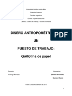 Daniela Hernandez y Gustavo Illanes. Propuesta de Diseño de Puesto de Trabajo