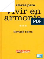 12 Claves Para Vivir En Armonía. Psicología práctica. Tierno, Bernabé.pdf