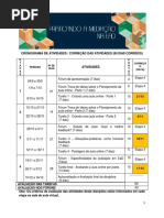 Cronograma de Atividades 2019-3