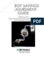 Energy Savings Measurement Guide BC - Hydro