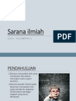 Kelompok 5 - Sarana Ilmiah.pptx