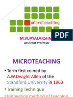 Micro Teaching Skills