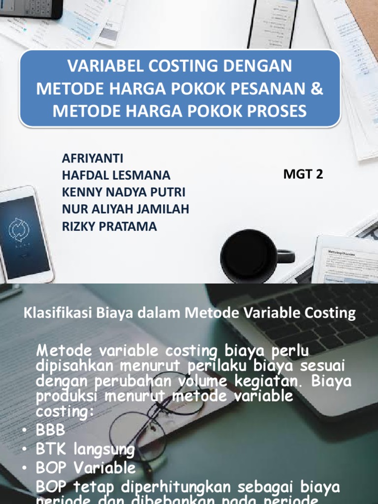 Variabel Costing: Metode Harga Pokok | PDF | Bisnis | Pengelolaan ...