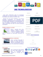 Cosas Tecnologicas y Productos Tecnológicos