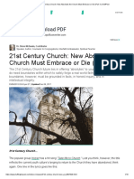 21st Century Church_ New Absolutes the Church Must Embrace or Die (Part 1) _ HuffPost