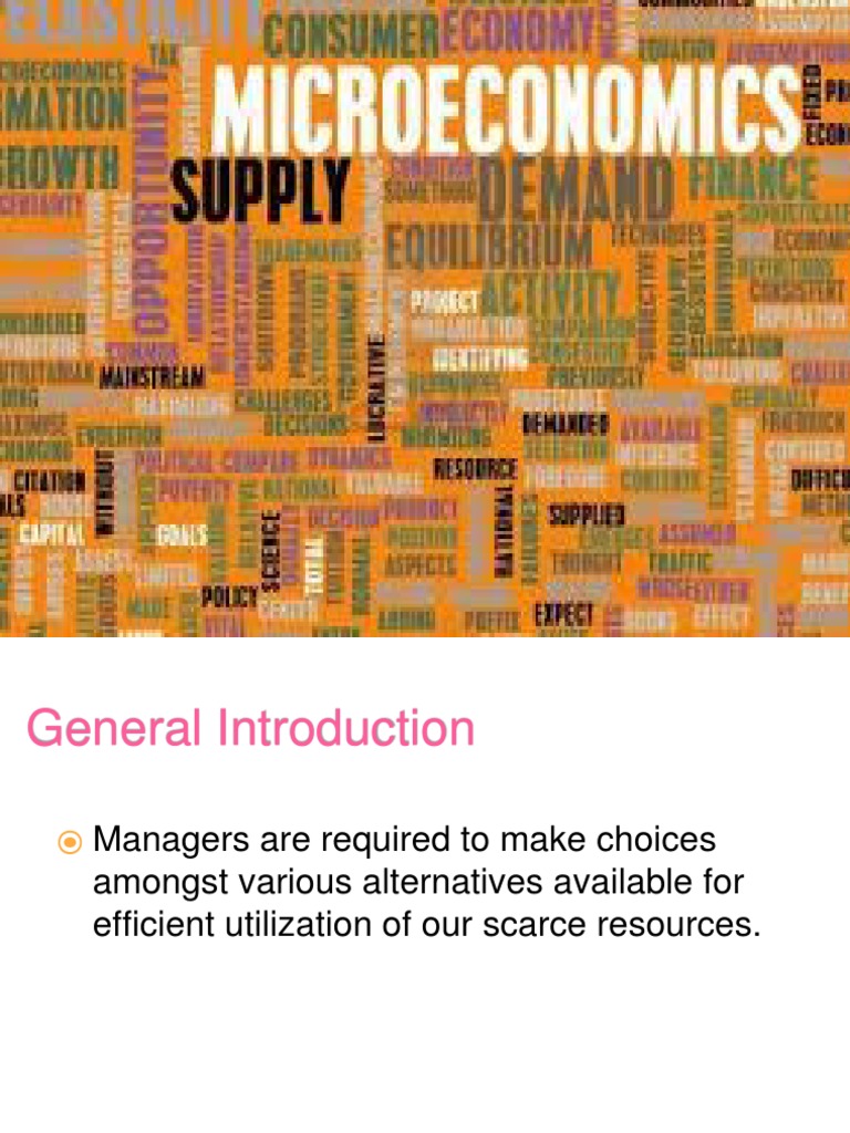 Introduction to Microeconomics Concepts | PDF | Microeconomics | Economics