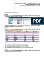 Laboratorio N°2 - Defensa - Fila A - Práctica de Funciones en Excel - Ph.d. C Victor Hugo Chavez Salazar PDF