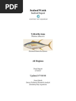 Download Seafood Watch Yellowfin Tuna Report by Monterey Bay Aquarium SN4434501 doc pdf