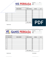 Nota Belanja