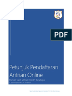 Petunjuk Pendaftaran Online Baru