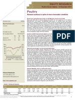 Ciptadana Sekuritas Poultry - Remain Cautious in Spite of More Favorable Condition