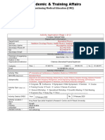 ICRM2020 CME Application Request